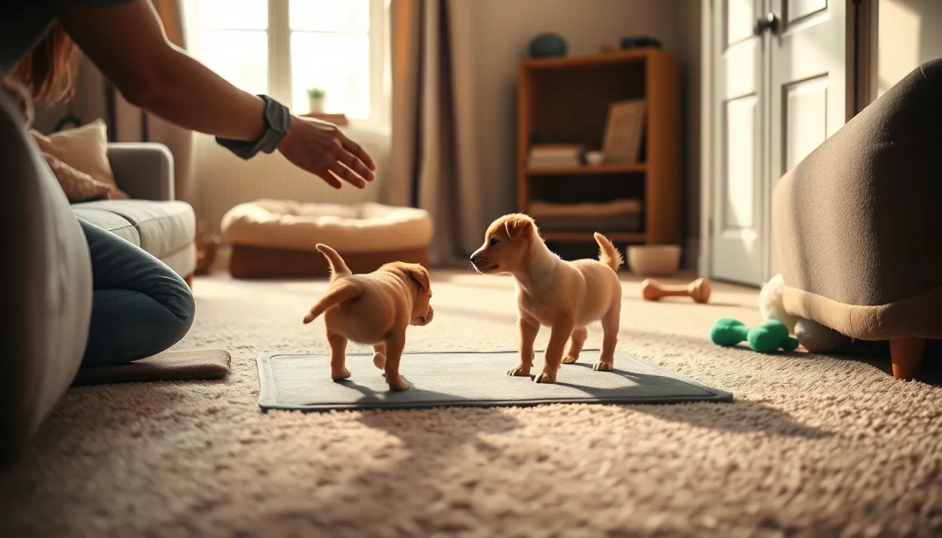 강아지 배변 훈련