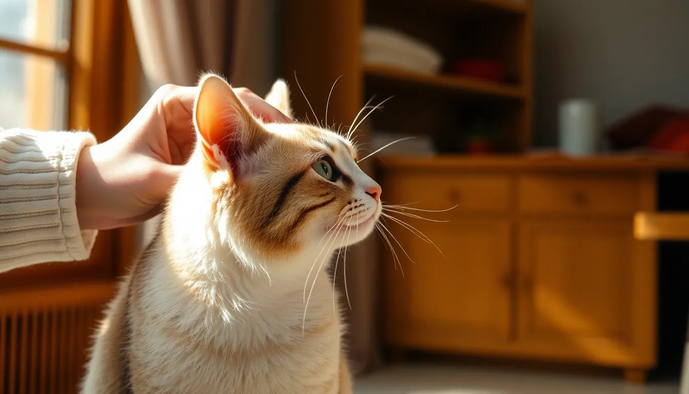 눈 건강 관리하는 고양이