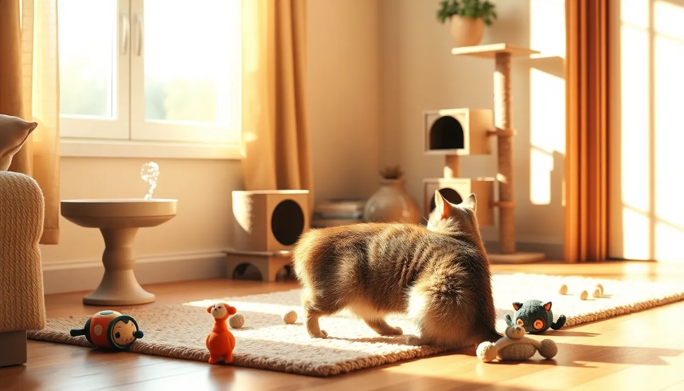 다양한 고양이 품종