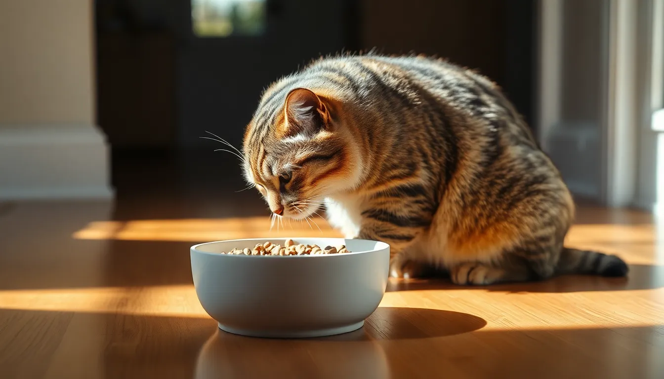 다이어트 성공한 고양이