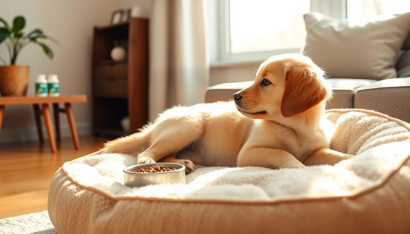 건강해 보이는 강아지