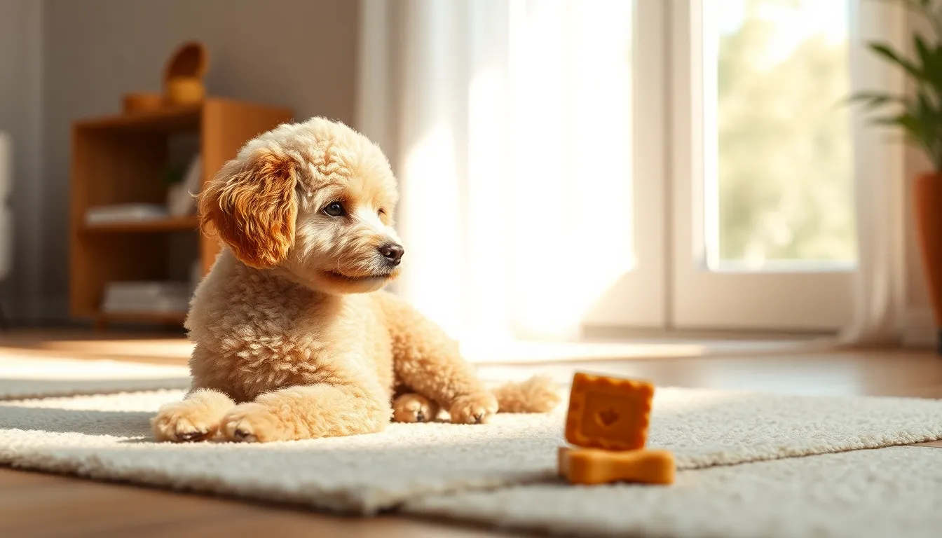 푸들 구강 관리 이미지