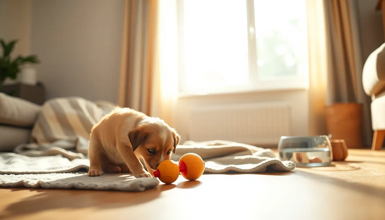 새 강아지/고양이 첫 주 적응 환경 팁 2 새로운 강아지와 놀아주는 사람