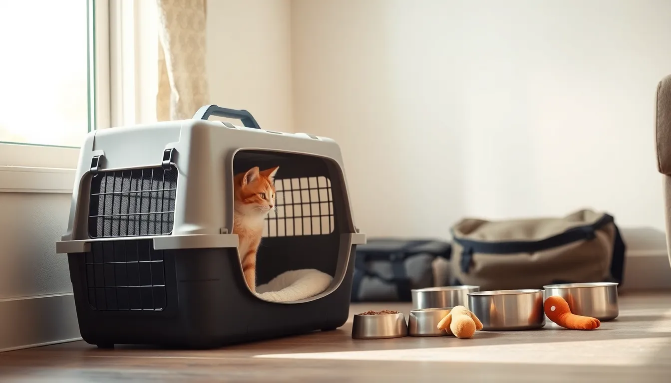 고양이 동반 여행, 스트레스 없는 준비물 2 고양이와 함께 여행하는 사람의 뒷모습