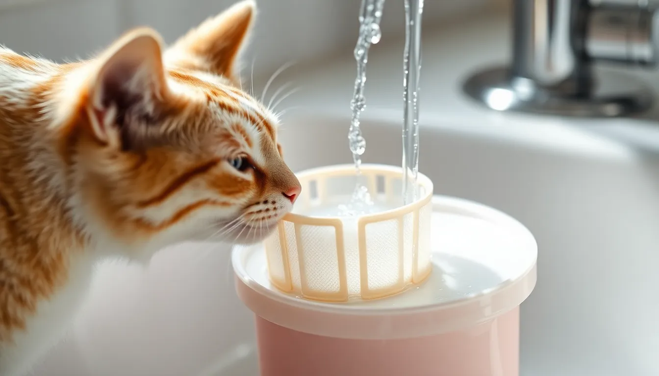 고양이 정수기 필터 주기 & 물때 세척법 2 깨끗한 고양이 정수기
