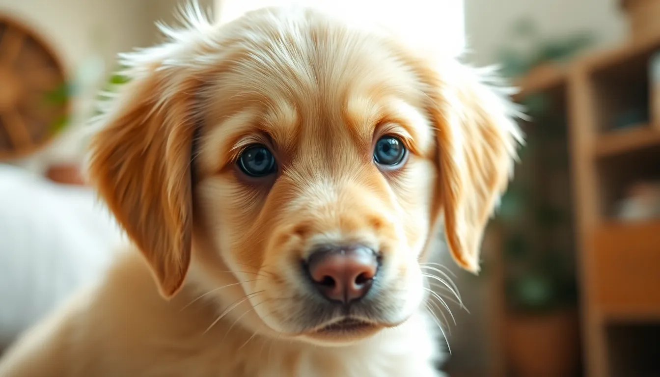 반려동물 눈과 피부를 AI로 진단하는 모습