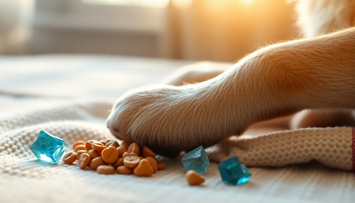 강아지 관절 건강을 위한 사료와 영양제