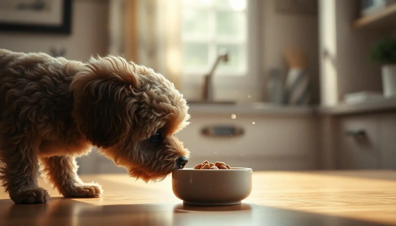 푸들과 강아지용 저울