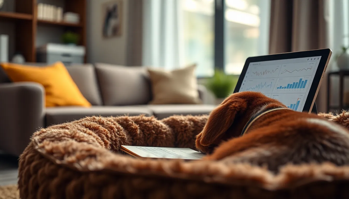 응급 상황 시 반려동물을 안고 수의사와 상담하는 보호자의 모습