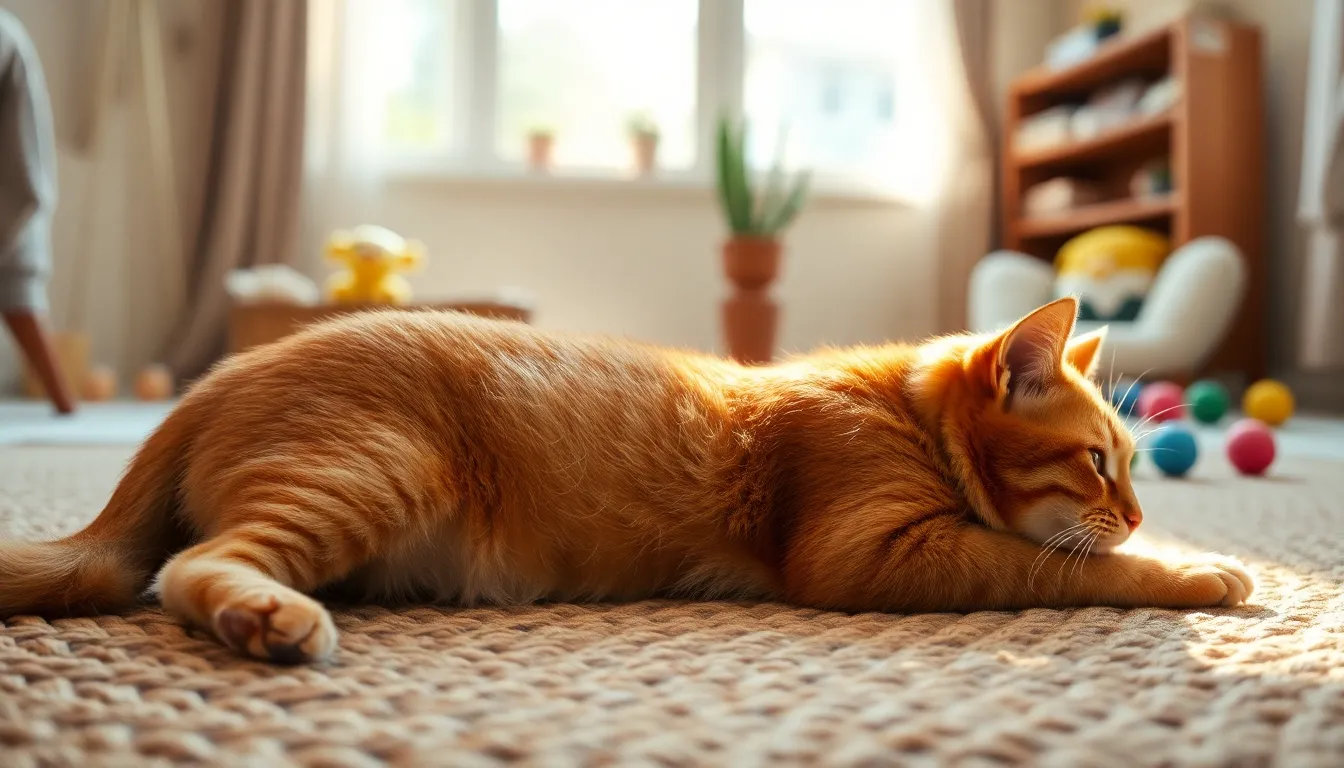 고양이와 사람이 교감하는 모습