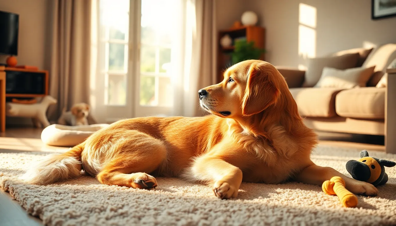 강아지 치매 예방 검진을 받는 노령견