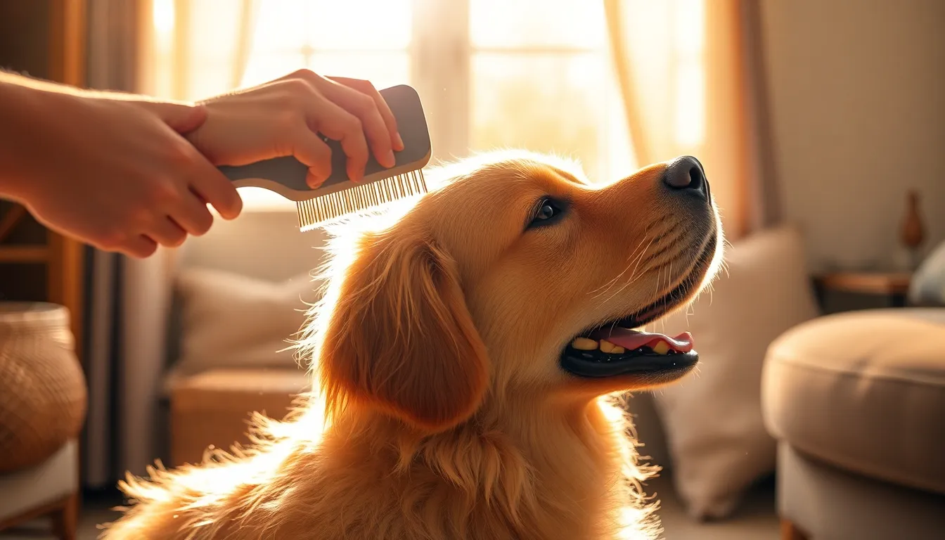 강아지 털갈이 빗질 및 털 잘 쌓이는 빗 고르는 팁