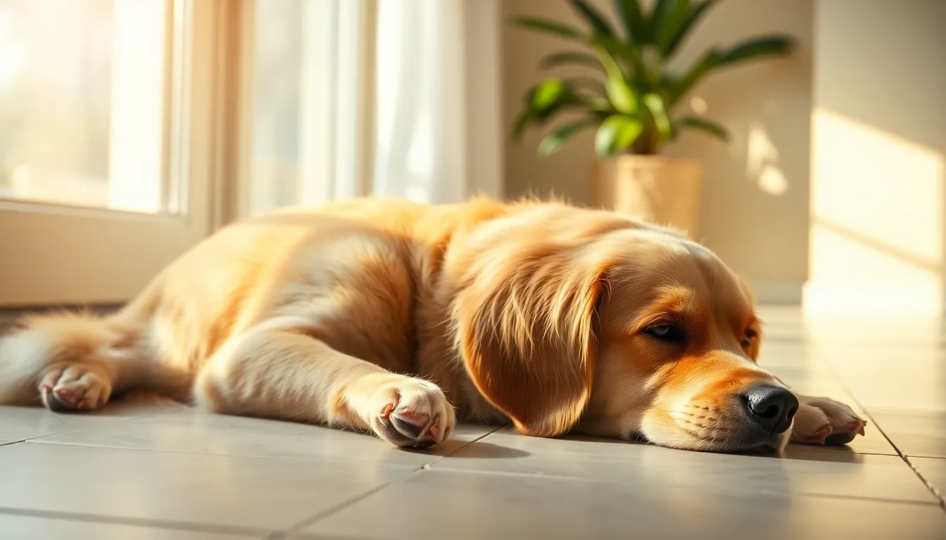 강아지 귀 열감 체크