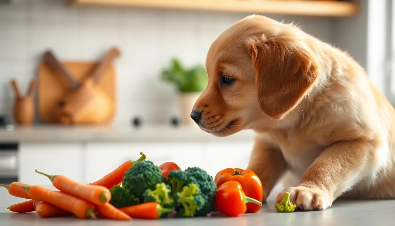 강아지에게 위험한 채소