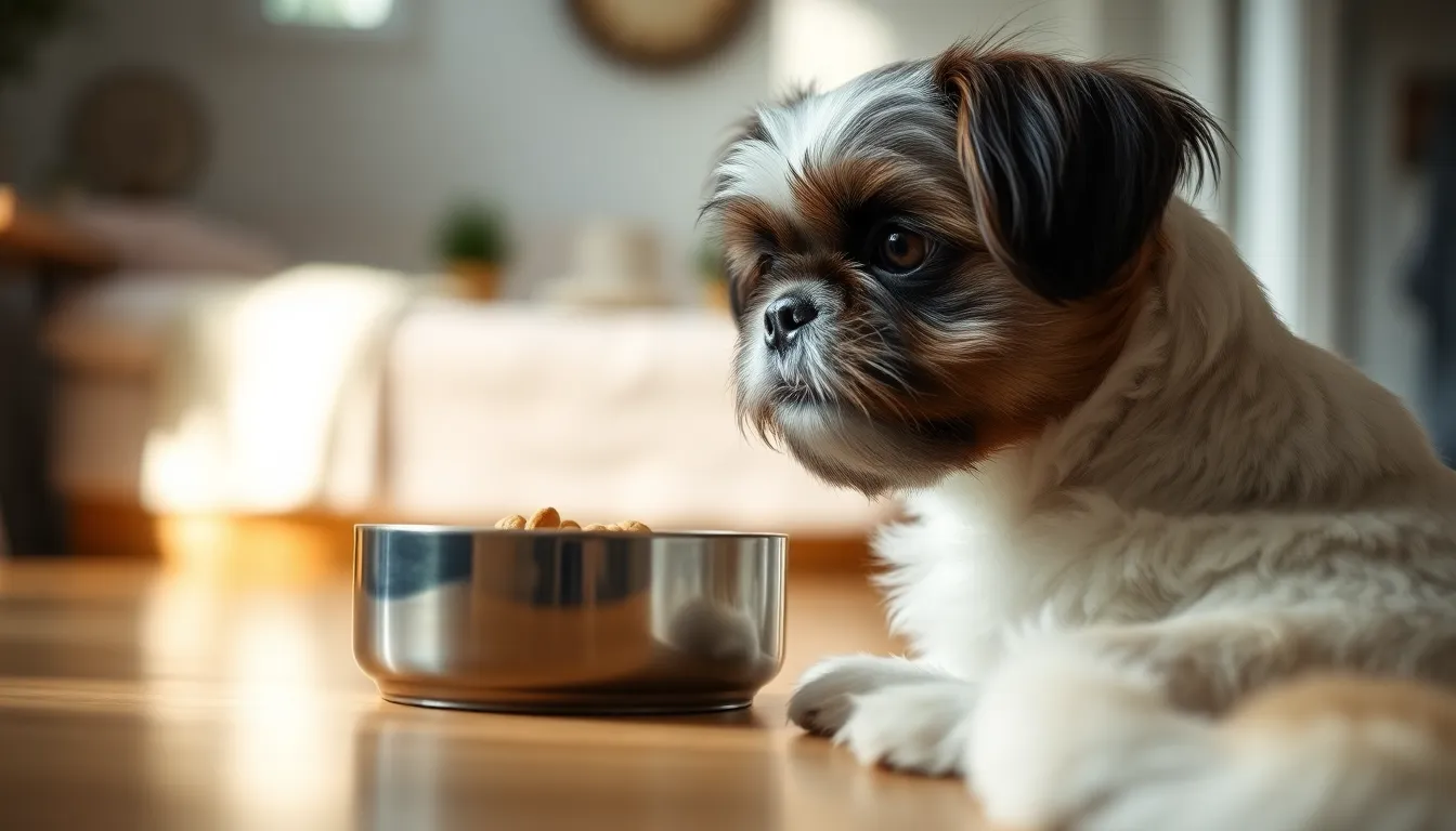 강아지 식분증 훈련 이미지