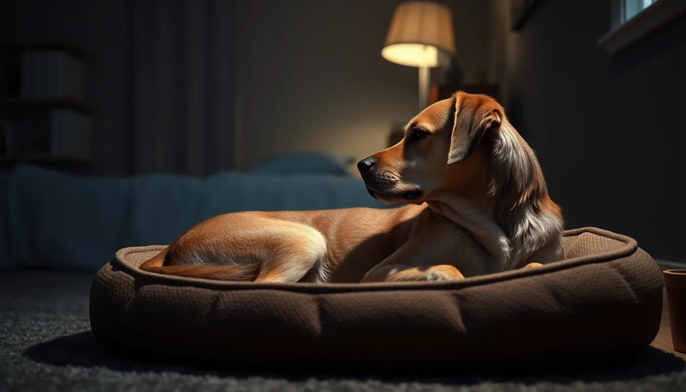 밤에 잠 못 드는 노령견의 치매를 늦추는 방법