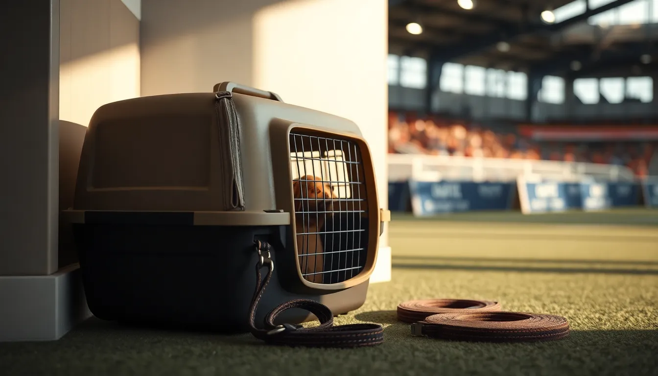 반려견 이동장 적응 훈련