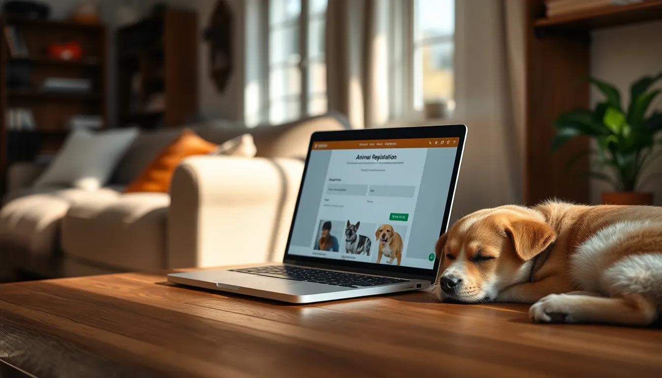 반려동물 마이크로칩 스캐너로 인식하는 모습