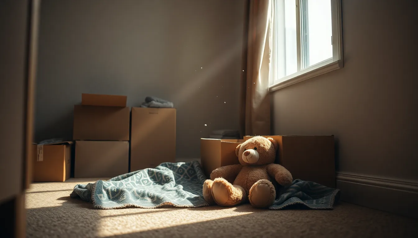 반려동물과 함께 이사하는 모습