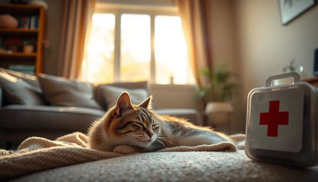 고양이 응급 상황 대처법: 집사 필수 가이드 2 고양이 응급처치 키트 이미지