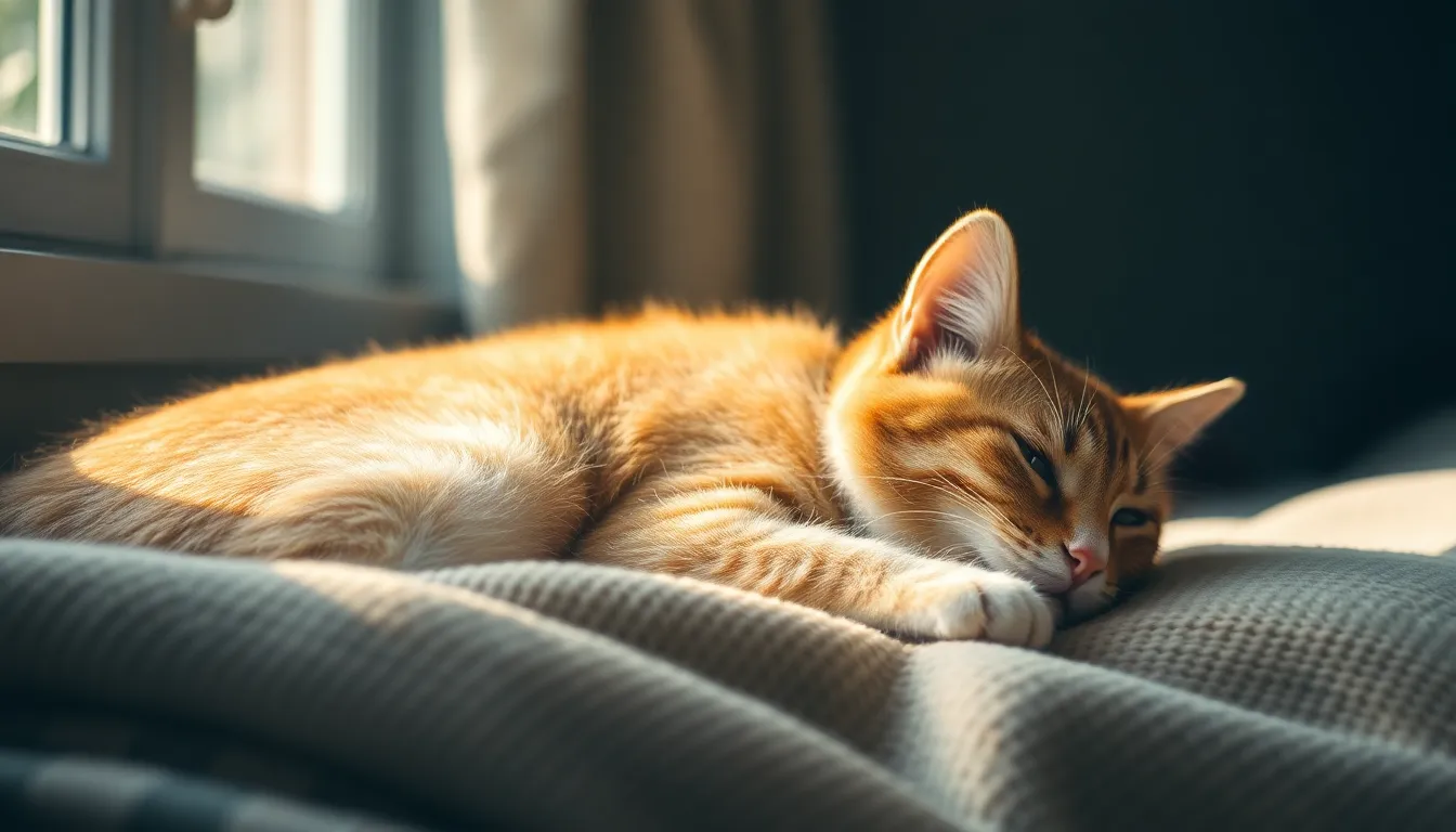 수의사에게 건강검진을 받는 고양이 이미지