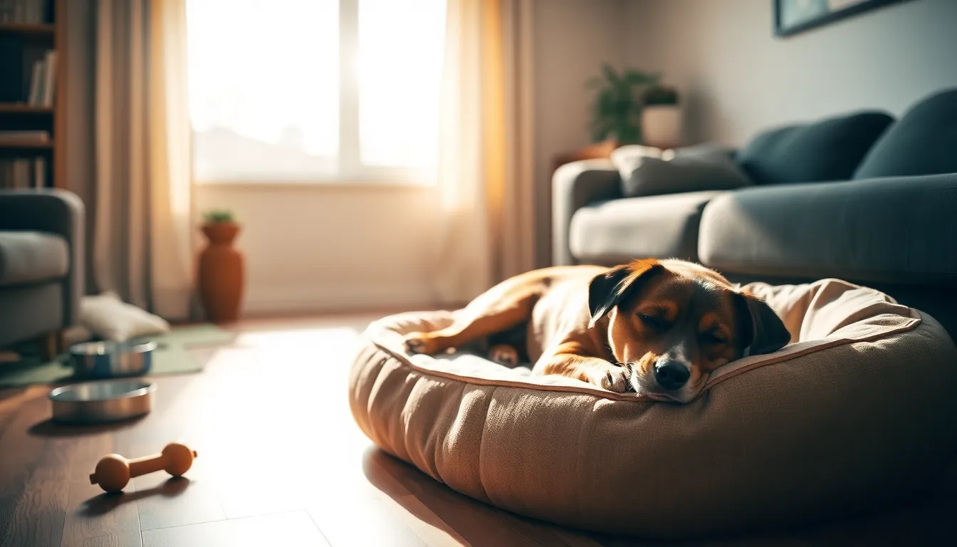 건강검진 받는 반려견