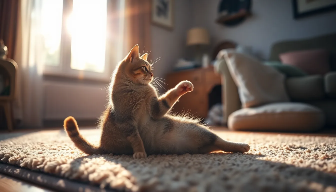 슬개골 탈구 증상을 보이는 고양이