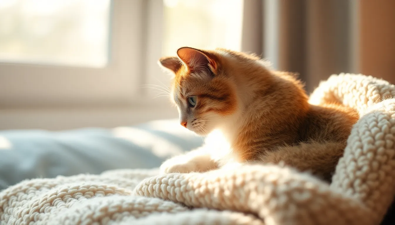 고양이 빗질하는 모습