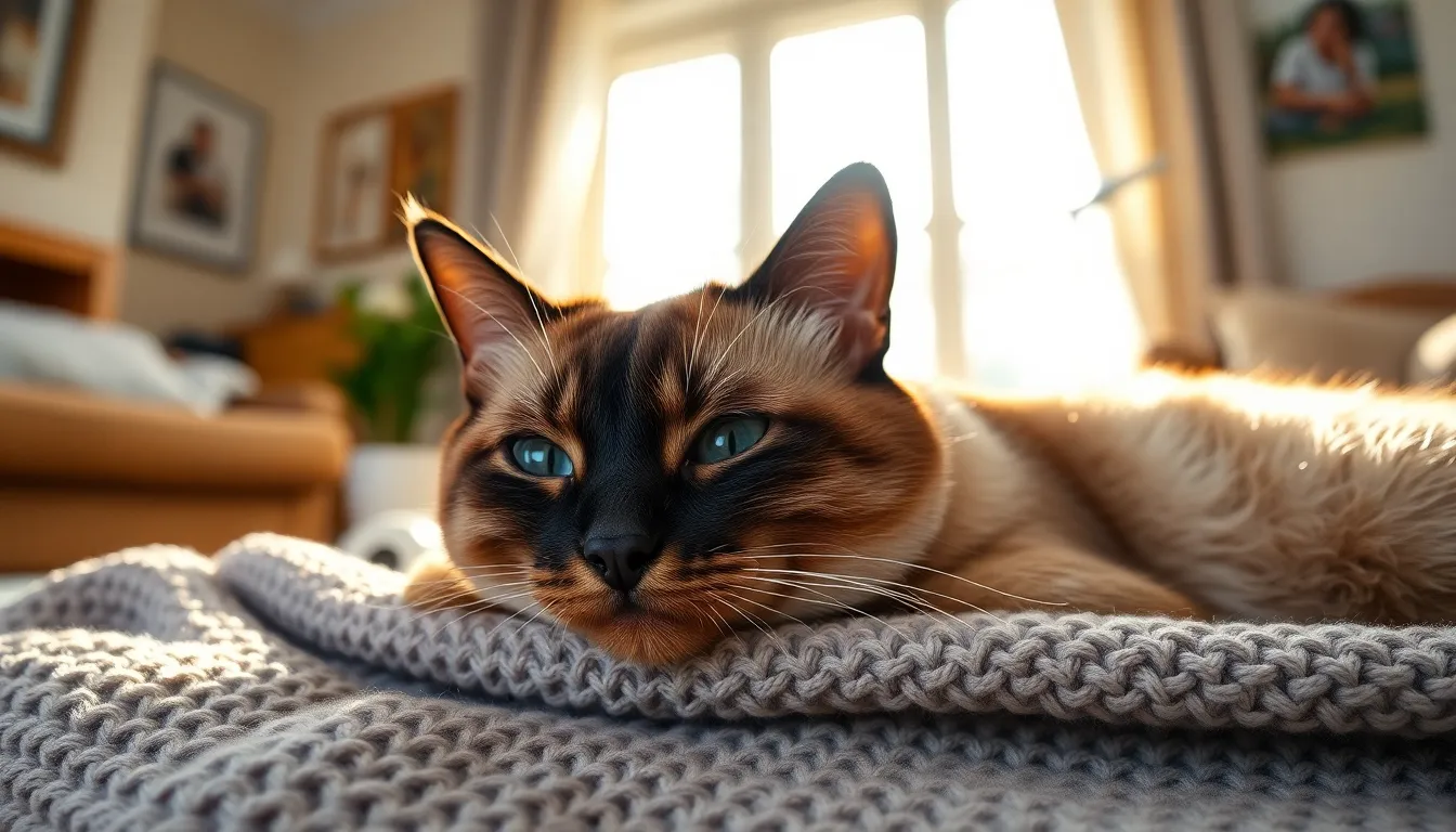 건강검진을 받는 고양이