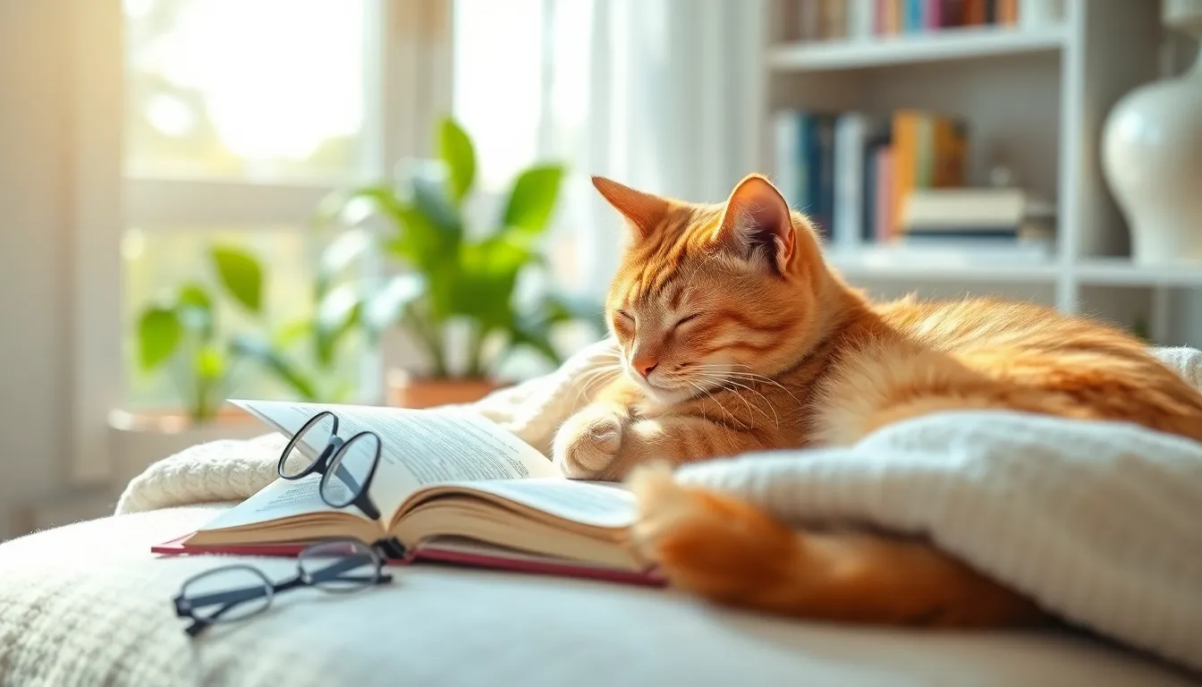 건강검진 중인 고양이