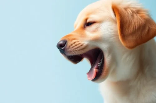 강아지 낯선 사람 앞에서 하품, 불안 신호일까? 5 example 61